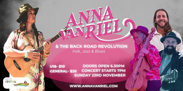Anna van Riel & the Back Road Revolution logo